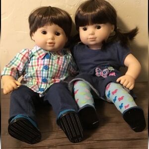American Girl Bitty Twin Dolls Retired In Original Box